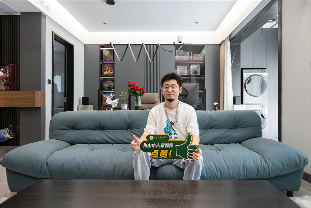 望江府115平現(xiàn)代簡(jiǎn)約風(fēng)格裝修效果圖
